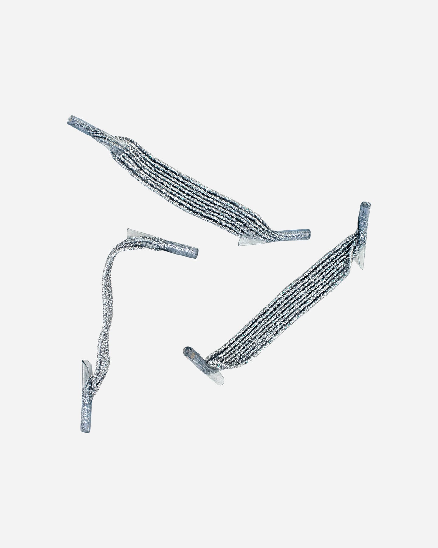 Lacci ABC ELASTICI MINI  - Argento - 1 | Cisalfa Sport